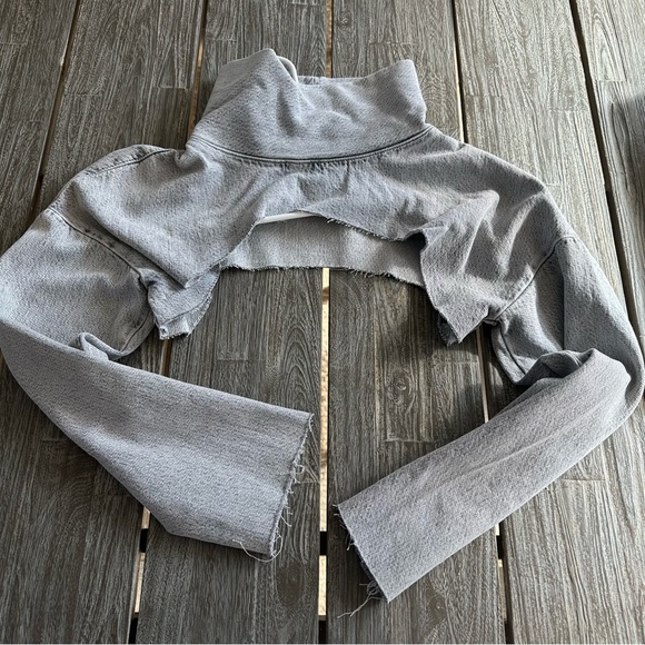 Zara Tops Zara Denim Shrug Size Xs Poshmark